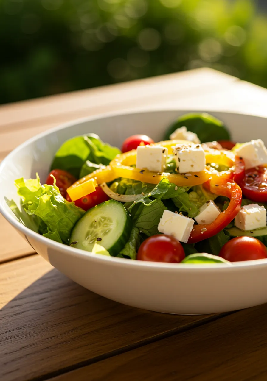 Refreshing Garden Salad - tertiary view